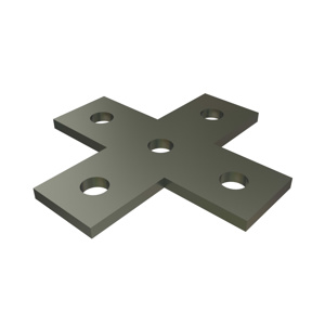 Atkore Power-<em class="search-results-highlight">Strut</em> Channel Cross Plates Steel Electrogalvanized