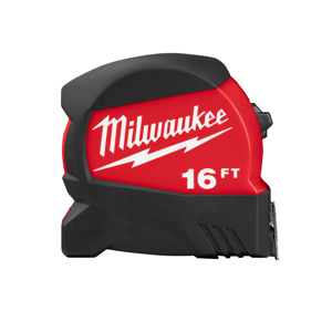 Milwaukee Compact Wide Blade Magnetic Tape Measures 25 ft 15 ft Reach Standard