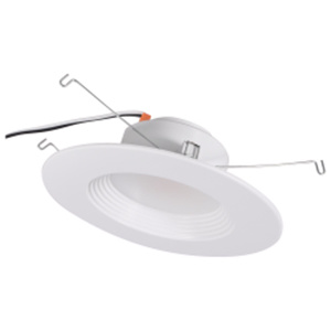 Sylvania Ultra RT Recessed LED Downlights 120 V 9 W 5 in<multisep/> 6 in 2700/3000/3500/4000/5000 K White Dimmable 650 lm
