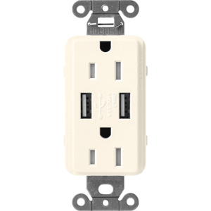 Lutron Combination Devices 15 A 5-15R