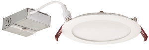 Lithonia WF6 Recessed LED Downlights 120 - 277 V 14 W 6 in 3000/4000/5000 K Matte White Dimmable 1090/1190/1120 lm