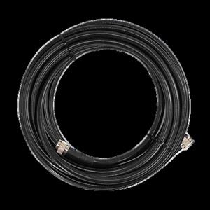 SureCall Riser SC-400 Coaxial Cable Assemblies 50 ft Black N (Male)/N (Male)