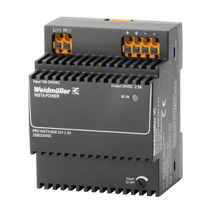 Weidmuller PRO Insta Series Switched-mode Power Supply Units 2.5 A 60 W