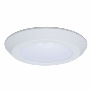 Cooper Lighting Solutions BLD Surface Mount LED Downlights 120 V 10 W 6 in 2700/3000/3500/4000/5000 K White Dimmable 800 lm