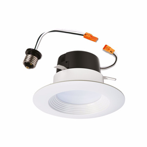 Cooper Lighting Solutions LT Recessed LED Downlights 120 V 8 W 4 in 2700 K Matte White Dimmable 630 lm