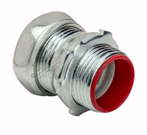 Southwire Topaz EMT Compression Connectors 3/4 in Steel