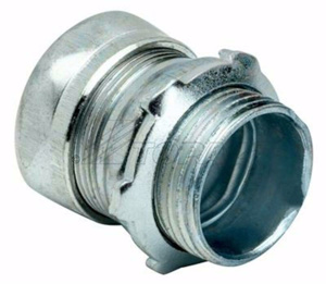 Topaz 650S Series Compression EMT Connectors 1-1/4 in Straight