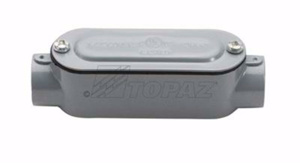 Southwire Topaz C-CG Type C Conduit Bodies Aluminum (Copper-free) 2 in Cover, Gasket Included