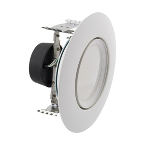 Satco Products Colorquick Recessed LED Downlights 120 V 10.5 W 5 in<multisep/> 6 in 2700/3000/3500/4000/5000 K White Dimmable 800 lm