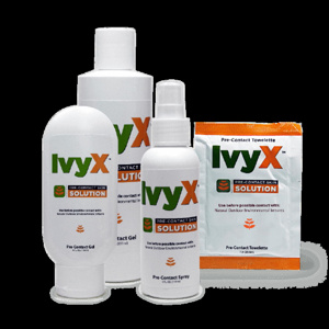 Coretex IvyX Pre-contact Skin Solution Towelettes 8 x 6 in 50 Towelettes Per Box
