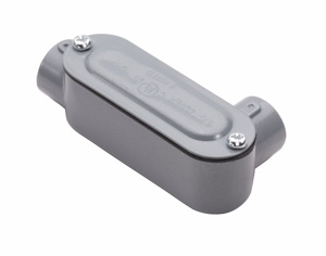 Southwire Topaz LR-CG Type LR Conduit Bodies Aluminum (Copper-free) 3/4 in Cover, Gasket Included