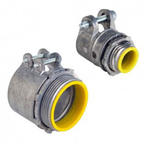 Orbit Industries OF Series Flexible Squeeze Connectors 1/2 in Straight Squeeze