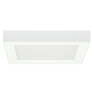 Satco Products Blink Surface Mount LED Downlights 120 V 13.5 W 7 in 3000 K White Dimmable 800 lm