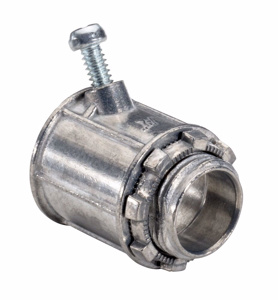 Southwire Topaz 121/130 Series AC/BX/MC Set Screw Flexible Connectors 1/2 in Straight Set Screw