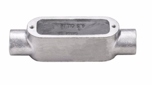 Southwire Topaz C-M Type C Conduit Bodies Malleable Iron 1-1/2 in Cover, Gasket Included
