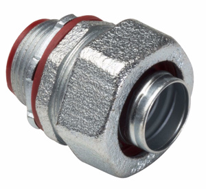 Topaz 470 Series Straight Liquidtight Connectors Insulated 2-1/2 in Compression x Threaded Malleable Iron