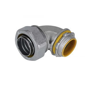 Orbit Industries 90 Degree <em class="search-results-highlight">Liquidtight</em> Connectors Insulated 3/4 in Compression x Threaded Malleable Iron