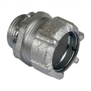Orbit Industries Rigid / IMC Compression Connectors 1-1/2 in Malleable Iron