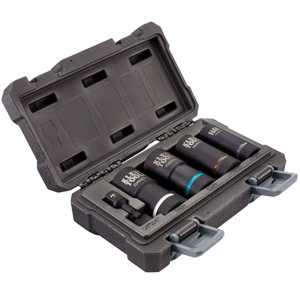 Klein Tools 2-in-1 Metric Impact Sockets