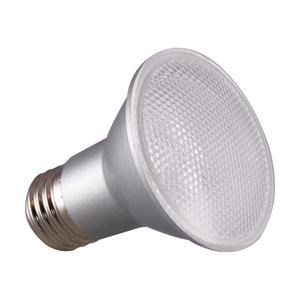 Satco Products Silver Par Series LED PAR20 Reflector Lamps 6.5 W PAR20 3000 K