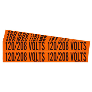 Brady B-498 120/208 Volts Markers