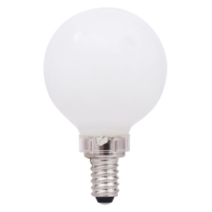 Sylvania G16.5 LED Lamps 4.5 W Candelabra (E12) 2700 K Dimmable 90 CRI 350 lm