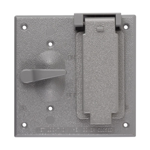 Eaton Crouse-Hinds Weatherproof Outlet Box Covers