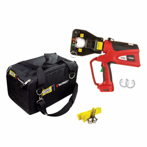 Burndy PATRIOT® Battery-actuated Crimpers Latch (Uncovered) 6 Ton Dieless Cordless