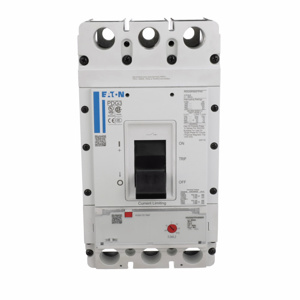 Eaton PDG3 Power Defense Series Molded Case Circuit Breakers 600 A 600 VAC 65 kAIC 3 Pole