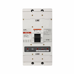 Eaton HMDL Series C Molded Case Circuit Breakers 800 A 600 VAC/250 VDC 3 Pole 3 Phase