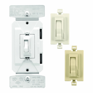 Eaton Wiring Devices Dimmers Toggle with Preset CFL, Halogen, Incandescent, LED