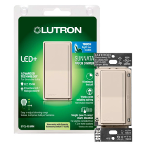 Lutron LED+® Touch Dimmers