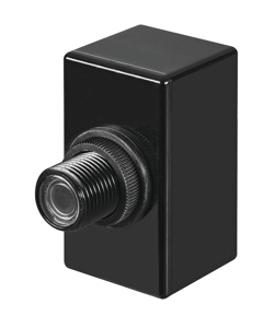 NSI Industries Tork® Z Series Zero-cross Button-style Electronic Photocontrols Flush Mount Button In Post Black