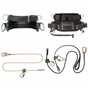 Buckingham KIT149 Series Premium Pole Climbing Kits Large Leather