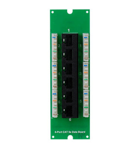 AC0506 6PT CAT 5E DATA BOARD