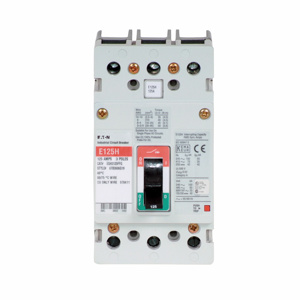 Eaton EG Series G Molded Case Circuit Breakers 125 A 600Y/347 VAC 3 Pole
