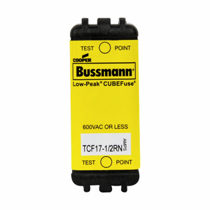 Eaton Bussmann TCF Low-Peak CUBEFuse Series Time Delay Class CF Fuses