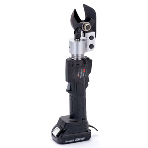 Huskie Tools Gear-driven Cable Cutters ACSR: 336 kcmil, Aluminum: 1 in, Copper: 500 kcmil, Guy Wire: 3/8 in Battery
