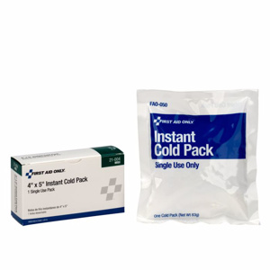 First Aid Only® Instant Cold Packs 4 x 5 in 1 Per Box