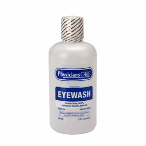 Physicians Care Sterile Eyewash 32 oz 12 Per Case 98.3 % purified water