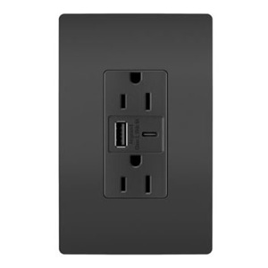 Pass & Seymour R26USB Radiant® Series USB Receptacles Pass & Seymour R26USB Radiant® Series USB Receptacles