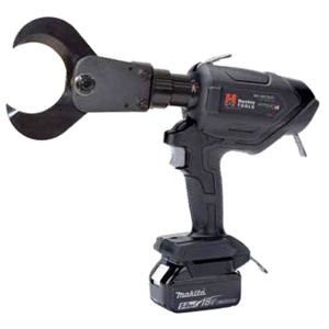 Huskie Tools REC Gear-driven AL / CU Cable Cutters ACSR: DO NOT CUT, Aluminum: 2 in, Copper: 500 kcmil Battery