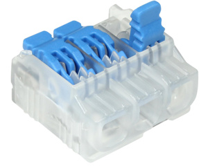 Ideal In-Sure™ Lever Push-in Wire Connectors 24 - 12 AWG 24 - 12 AWG 100 Per Box