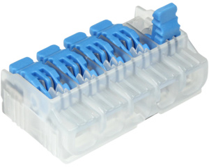 Ideal In-Sure™ Lever Push-in Wire Connectors 24 - 12 AWG 24 - 12 AWG 75 Per Box