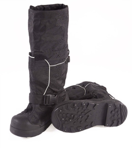 Tingley Winter-Tuff Orion® XT Ice Traction Gaiter Overshoes 2XL Black Hook and Loop