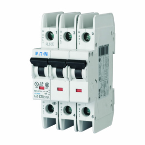 Eaton FAZ-NA Series UL 489 Miniature Circuit Breakers 0.5 A 240 V 1 Pole