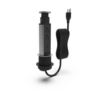 Wiremold Furniture Pop-up Tower Outlets