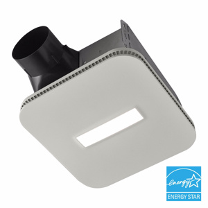 Broan-Nutone Flex™ Light / Bath Exhaust Fans 110 CFM 1 Sones 3500 K White