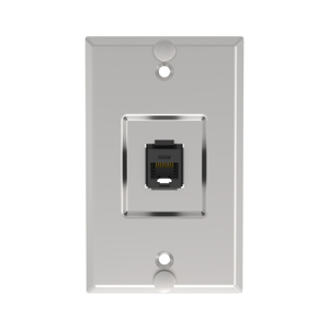 Panduit KWPK6 Series Wall Mount Phone Plates Silver