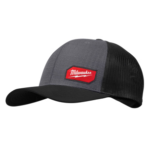 Milwaukee Gridiron Snapback Trucker Hats One Size Gray